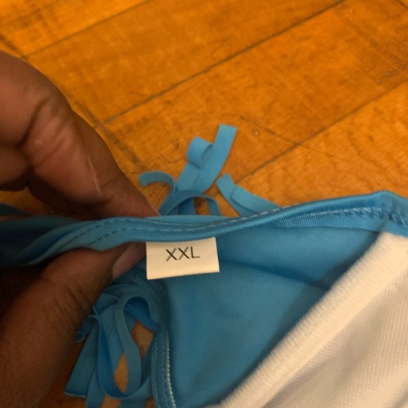 New Sky Blue 2pc Bathing Suit - Picture 9 of 9